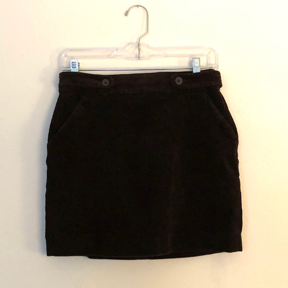 Banana Republic Corduroy Mini Skirt